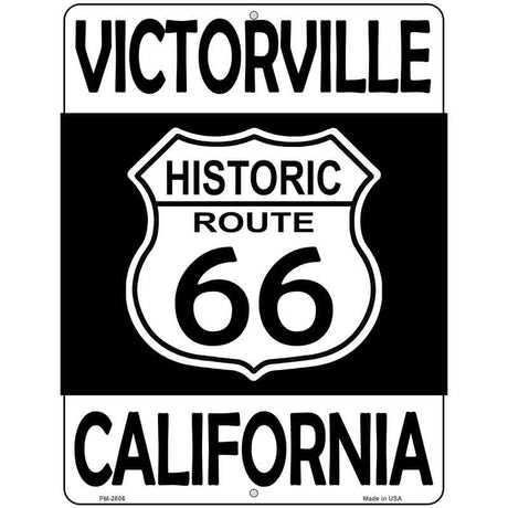 Victorville California Historic Route 66 Novelty Metal Parking Sign 4.5" x 6" (PM)