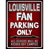 Louisville Metal Novelty Parking Sign 4.5" x 6" (PM)