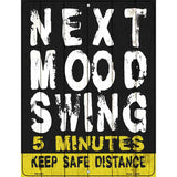 American Sign Language Novelty Metal Parking Sign 4.5" x 6" (PM)