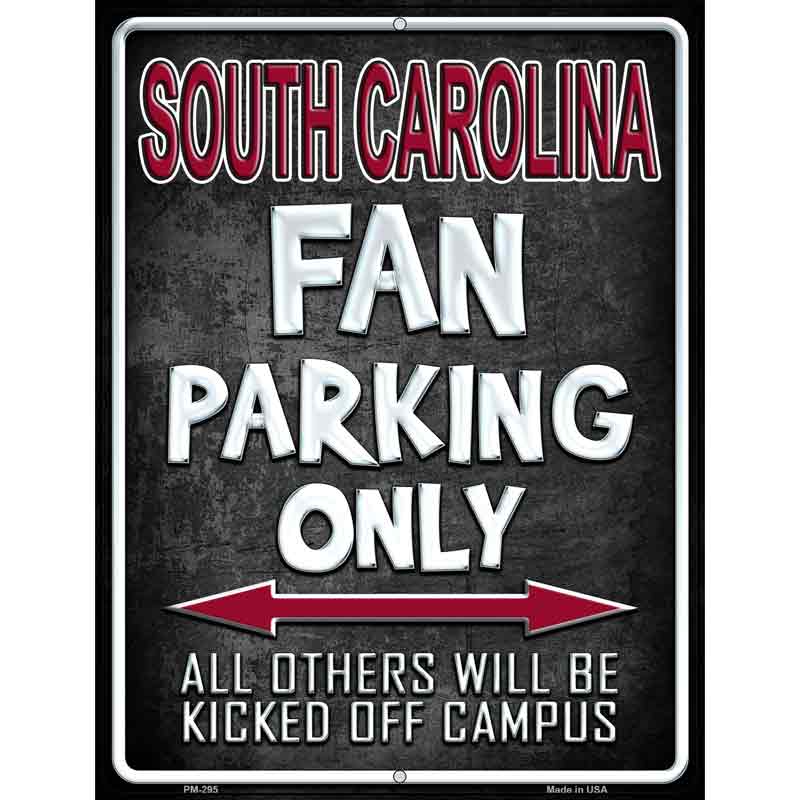 South Carolina Metal Novelty Parking Sign 4.5" x 6" (PM)