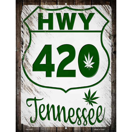 HWY 420 Tennessee Novelty Metal Parking Sign 4.5" x 6" (PM)