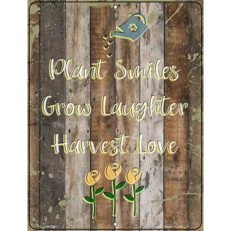 Plant Grow Harvest Novelty Metal Parking Sign 4.5" x 6" (PM)