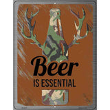 Beer Is Essential Novelty Metal Parking Sign 4.5" x 6" (PM)