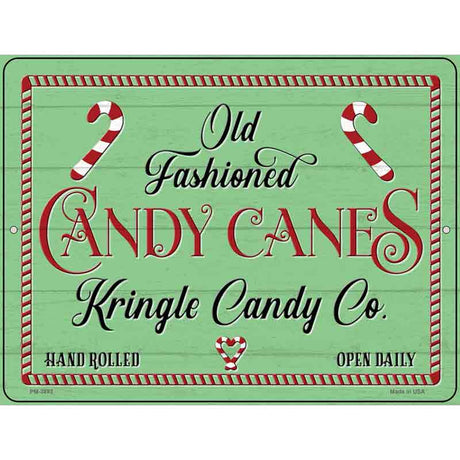 Kringle Candy Co Novelty Metal Parking Sign 4.5" x 6" (PM)