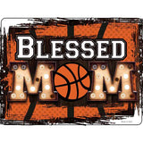 Blessed Basketball Mom Novelty Metal Parking Sign 4.5" x 6" (PM)