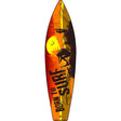 Born To Surf Novelty Metal Surfboard Sign 17" x 4.5" (SB)