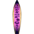 Surfer Girl Novelty Metal Surfboard Sign 17" x 4.5" (SB)