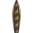 Tribal design Novelty Metal Surfboard Sign 17" x 4.5" (SB)