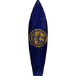 Nebraska State Flag Novelty Metal Surfboard Sign 17" x 4.5" (SB)