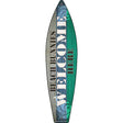 Beach Bunnies Welcome Here Novelty Metal Surfboard Sign 17" x 4.5" (SB)