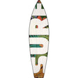 White Surf Novelty Metal Surfboard Sign 17" x 4.5" (SB)