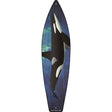 Killer Whale Novelty Metal Surfboard Sign 17" x 4.5" (SB)