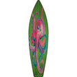 Colorful Octopus Novelty Metal Surfboard Sign 17" x 4.5" (SB)