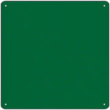 Green Solid Novelty Metal Square Sign 12" (SQ)