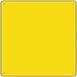 Yellow Solid Novelty Metal Square Sign 12" (SQ)