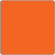 Orange Solid Novelty Metal Square Sign 12" (SQ)