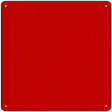 Red Solid Novelty Metal Square Sign 12" (SQ)