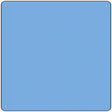 Light Blue Solid Novelty Metal Square Sign 12" (SQ)