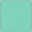 Mint Solid Novelty Metal Square Sign 12" (SQ)