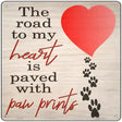 Road to my Heart Novelty Metal Square Sign 12" (SQ)