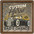 Dads Garage Novelty Metal Square Sign 12" (SQ)