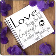 Love Sharing Last Cupcake Notebook Novelty Metal Square Sign 12" (SQ)