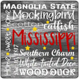 Mississippi Motto Novelty Metal Square Sign 12" (SQ)