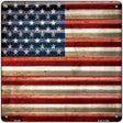 American Flag Novelty Square Sign 12" (SQ)