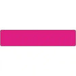 Pink Solid Blank Novelty Metal Street Sign 24" x 5" (ST)