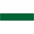 Green Solid Blank Novelty Metal Street Sign 24" x 5" (ST)