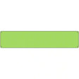 Lime Green Solid Blank Novelty Metal Street Sign 24" x 5" (ST)