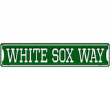 White Sox Way Novelty Metal Street Sign 24" x 5" (ST)