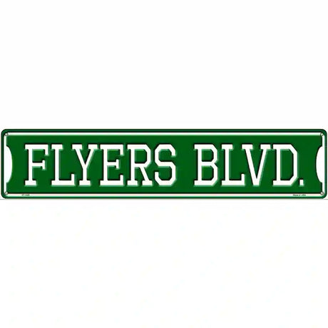 Flyers Blvd Novelty Metal Street Sign 24" x 5" (ST)