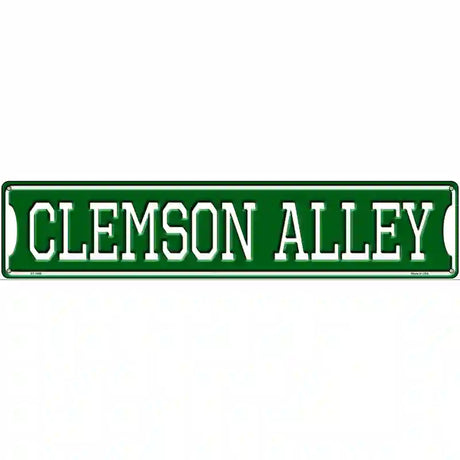 Clemson Alley Novelty Metal Street Sign 24" x 5" (ST)