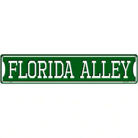 Florida Alley Novelty Metal Street Sign 24" x 5" (ST)