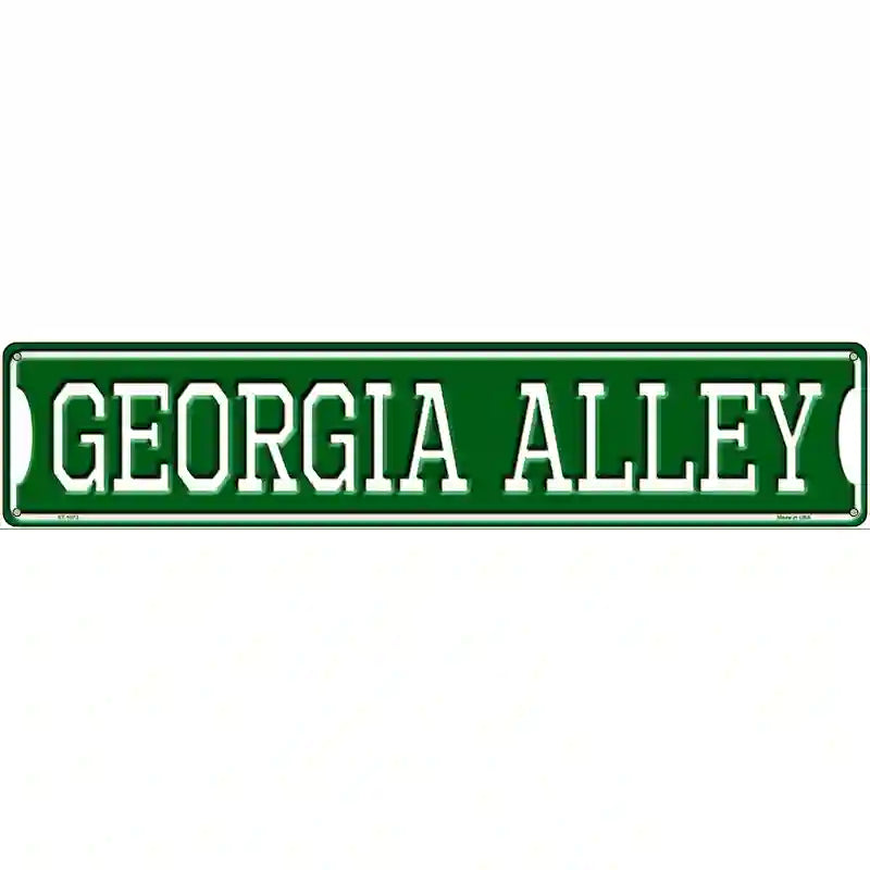 Georgia Alley Novelty Metal Street Sign 24" x 5" (ST)