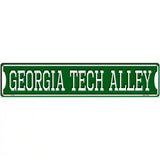 Georgia Tech Alley Novelty Metal Street Sign 24" x 5" (ST)