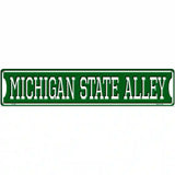 Michigan State Alley Novelty Metal Street Sign 24" x 5" (ST)