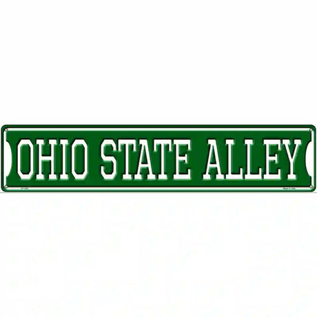 Ohio State Alley Novelty Metal Street Sign 24" x 5" (ST)