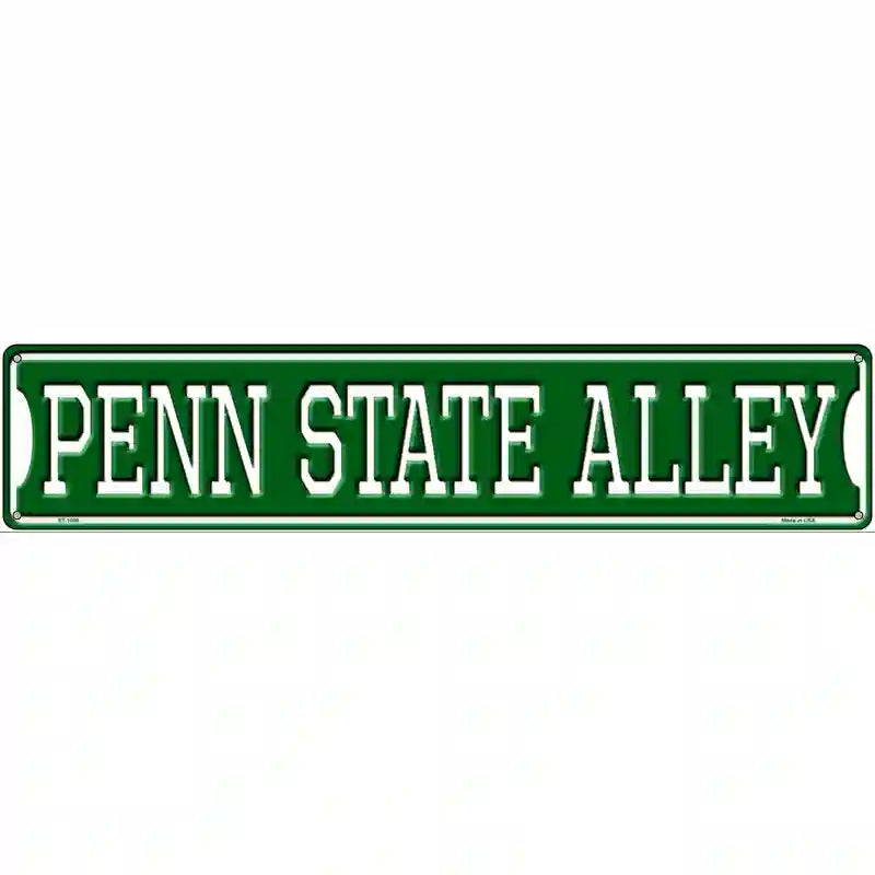 Penn State Alley Novelty Metal Street Sign 24" x 5" (ST)