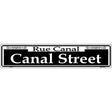 Canal Street Novelty Metal Street Sign 24" x 5" (ST)