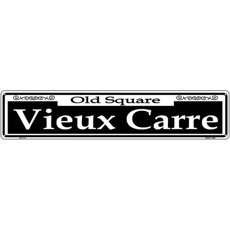 Vieux Carre Novelty Metal Street Sign 24" x 5" (ST)