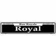 Royal Novelty Metal Street Sign 24" x 5" (ST)