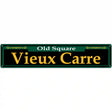 Vieux Carre Green Novelty Metal Street Sign 24" x 5" (ST)