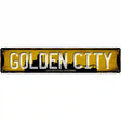 San Francisco California Golden City Novelty Metal Street Sign 24" x 5" (ST)