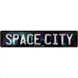 Houston Texas Space City Novelty Metal Street Sign 24" x 5" (ST)