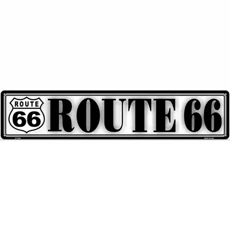 Route 66 Novelty Metal Street Sign 24" x 5" (ST)