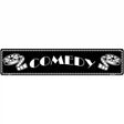 Comedy Home Theater Novelty Metal Street Sign 24" x 5" (ST)