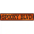 Spooky Blvd Novelty Metal Street Sign 24" x 5" (ST)