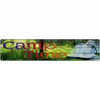 Camp Time Novelty Metal Street Sign 24" x 5" (ST)